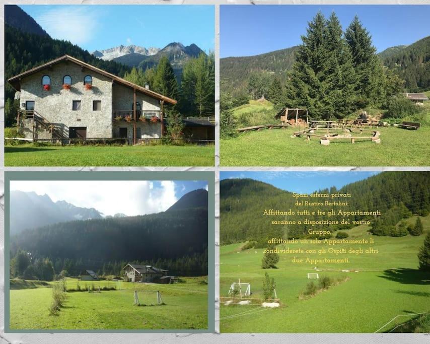 Вилла Chalet Rustico Bertolini Per Gruppi! Вермильо Экстерьер фото