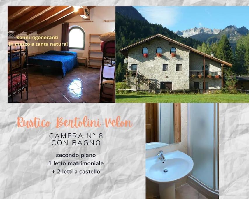 Вилла Chalet Rustico Bertolini Per Gruppi! Вермильо Экстерьер фото